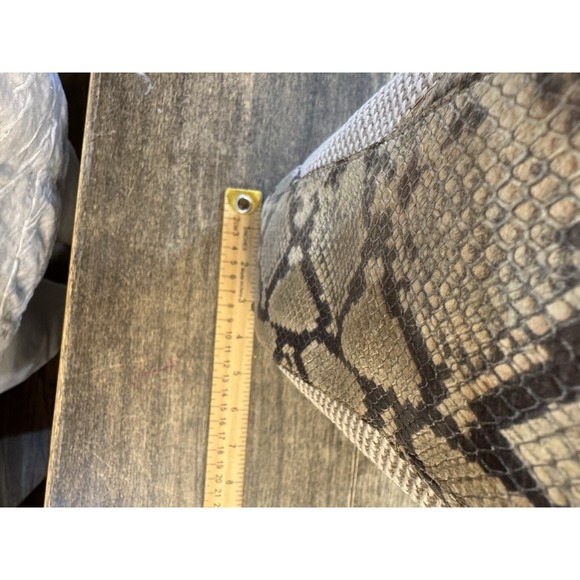 Brahmin‎ Small Caroline satchel bag in a textured canvas Snakeskin Embossed - Picture 10 of 16